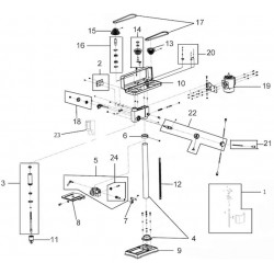 Valex Spare Parts for Drill Press TR16RB