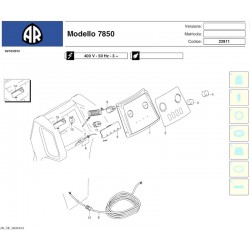 Annovi & Reverberi Parts for Pressure Washer AR7850