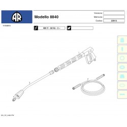 Annovi & Reverberi Parts for Pressure Washer AR8840