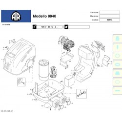 Annovi & Reverberi Parts for Pressure Washer AR8840