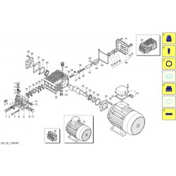 Ricambi per Idropulitrice Annovi & Reverberi AR1350