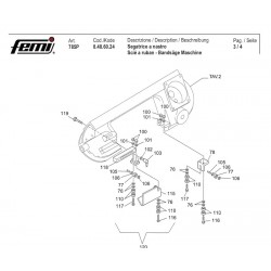 Femi Spare Parts for Band Saw 785P - 8486024