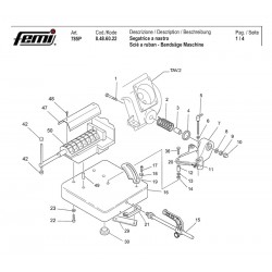 Femi Spare Parts for Band Saw 785P - 8486022