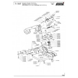 Femi Spare Parts for Band Saw 791 - 8482222 Digital
