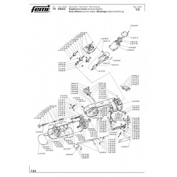 Femi Spare Parts for Band Saw 791 - 8482222 Digital