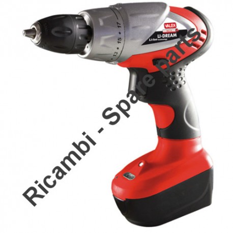 Ricambi Valex per Trapano Avvitatore a Batteria LI-DREAM 218