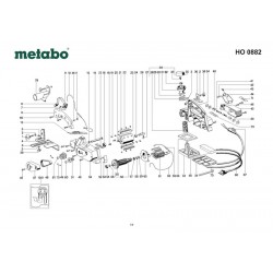 Metabo Spare Parts for Planer HO 0882