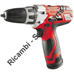 Valex Spare Parts for Cordless Drill TECH 2 VELOCITÀ