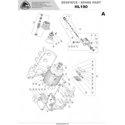 Stayer Spare Parts for Pressure Washer HL190