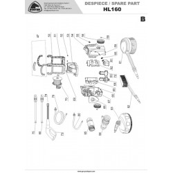 Stayer Spare Parts for Pressure Washer HL160