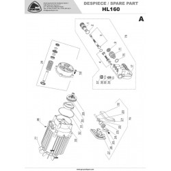 Stayer Spare Parts for Pressure Washer HL160