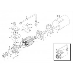 Ricambi per Idropulitrice ARSG PROLINER Z 9.160 Z TSS RLW - 12495