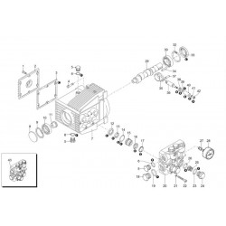 Ricambi per Idropulitrice ARSG PROLINER SV 1510 TSS RLW - 12320
