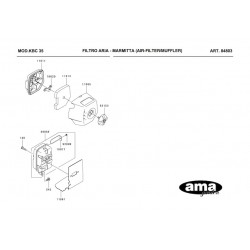 Ricambi Kawasaki per Decespugliatore KBC 35