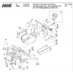 Ricambi Femi per Troncatrice per Legno TR 250-8426125