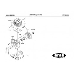 Ricambi Kawasaki per Decespugliatore KBC 35U