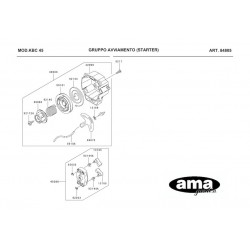 Ricambi Kawasaki per Decespugliatore KBC 45