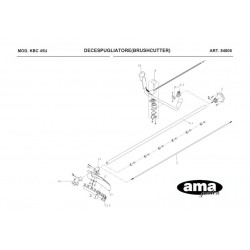 Ricambi Kawasaki per Decespugliatore KBC 45U