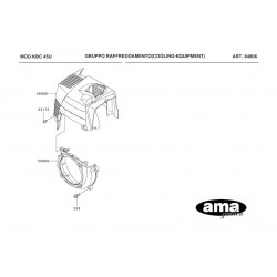 Ricambi Kawasaki per Decespugliatore KBC 45U