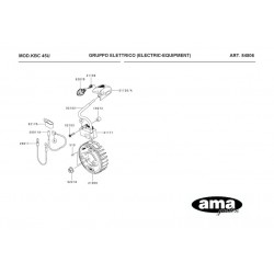 Ricambi Kawasaki per Decespugliatore KBC 45U