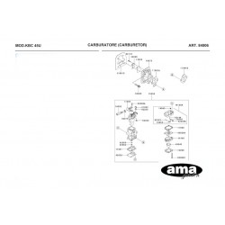 Ricambi Kawasaki per Decespugliatore KBC 45U