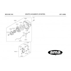 Ricambi Kawasaki per Decespugliatore KBC 45U