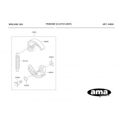 Ricambi Kawasaki per Decespugliatore KBC 45U