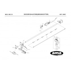 Ricambi Kawasaki per Decespugliatore KBC 53