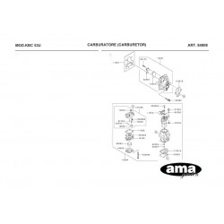 Kawasaki Spare Parts for Bruschcutter KBC 53U