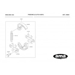 Kawasaki Spare Parts for Bruschcutter KBC 53U