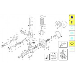 Ricambi per Idropulitrici AR Farmer's Division FRESH FOG - 12519