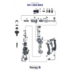 Ricambi Rurmec per Demolitore DH 1200MAX