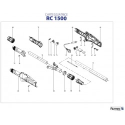 Rurmec Spare Parts for Wall Sander RC 1500