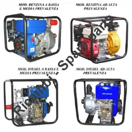 Ricambi CM per Corpo Pompa a Bassa-Media Prevalenza 4" LTPI00 e LDP100