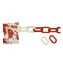 Catena Segnaletica Bianco Rossa