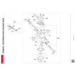 Ricambi Dolmar per Motosega PS500/45