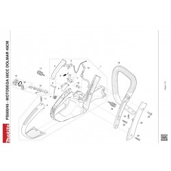 Dolmar Spare Parts for Chainsaw PS500/45