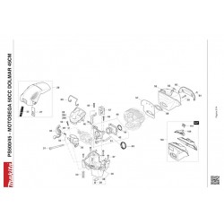 Dolmar Spare Parts for Chainsaw PS500/45