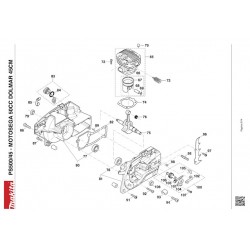 Ricambi Dolmar per Motosega PS500/45