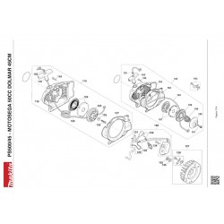Dolmar Spare Parts for Chainsaw PS500/45