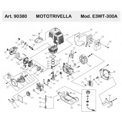 Ricambi Ama per Mototrivella 3WT-300A