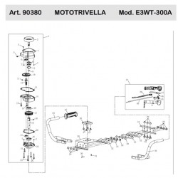 Ricambi Ama per Mototrivella 3WT-300A