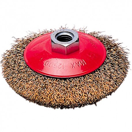 Wheel Brush Steel Crimped Wire for Grinder mm 100