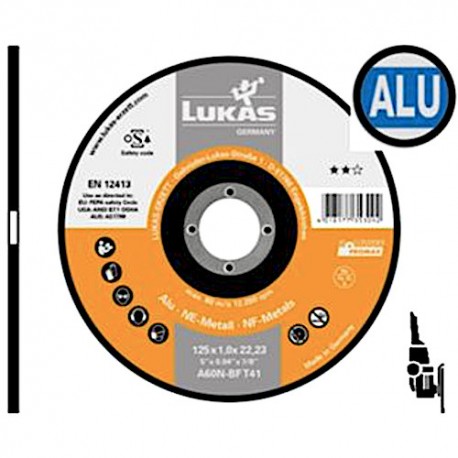 Aluminum Cutting Disc 115x1 LUKAS A60N-BF T41