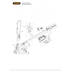 Alpina Spare Parts for Brushcutter TB 26