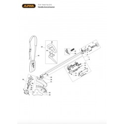 Ricambi Alpina per Decespugliatore TB 34