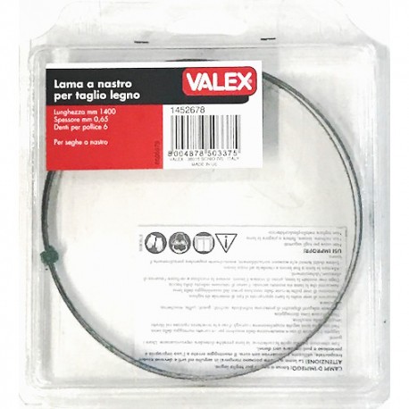 Wood Cutting Blade 1400x6x0.65 for Wood Band Saw Valex SN209