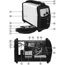 Ricambi Telwin per Saldatrice Inverter INFINITY 180