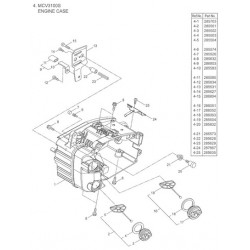 Maruyama Parts for Chainsaw MCV3100S