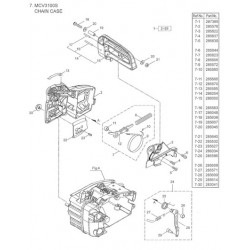Maruyama Parts for Chainsaw MCV3100S